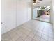 Sunroom with tile floors, and a large sliding glass door leads to the outdoor patio at 10101 N 91St Ave # 162, Peoria, AZ 85345