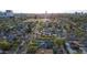 Scenic aerial shot of a neighborhood featuring lush green trees and well-maintained streets at 1402 E Granada Rd, Phoenix, AZ 85006