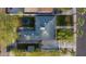 Aerial view of a well-maintained home with a neat roof and a green backyard at 1402 E Granada Rd, Phoenix, AZ 85006