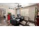 Relaxing living room featuring reclining chairs and comfortable furniture at 1440 N Idaho Rd # 2053, Apache Junction, AZ 85119
