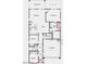 Well-designed floorplan featuring an open-concept living area, three bedrooms, and a convenient two-car garage at 17608 W Georgia Ave, Litchfield Park, AZ 85340