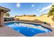 Backyard swimming pool perfect for relaxing and soaking up the sun at 1825 S Spruce --, Mesa, AZ 85210
