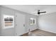 Bonus room showcases natural light from the windows and modern laminate plank flooring at 2234 W Mohawk Ln, Phoenix, AZ 85027