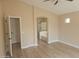 Spacious main bedroom boasts natural light and an arched entry to the bath at 2729 E Carol Ave, Mesa, AZ 85204