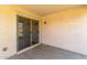 Relaxing covered patio with a sliding glass door at 4094 E Los Altos Dr, Gilbert, AZ 85297