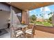 Covered patio with seating area offers a serene outdoor space with beautiful views at 7401 N Scottsdale Rd # 24, Paradise Valley, AZ 85253