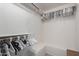 Walk-in closet featuring ample hanging space and built-in bench seating at 9253 N Firebrick Dr # 206, Fountain Hills, AZ 85268