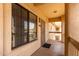 Condo exterior with patio and security door at 9253 N Firebrick Dr # 206, Fountain Hills, AZ 85268
