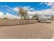 Spacious gravel backyard, perfect for low-maintenance outdoor living and entertaining at 10723 N 80Th Ln, Peoria, AZ 85345