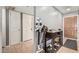 Functional entryway with tile flooring, storage, and convenient access to the rest of the home at 10723 N 80Th Ln, Peoria, AZ 85345
