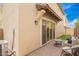 The covered patio offers an ideal outdoor relaxation space at 17160 N 9Th Pl, Phoenix, AZ 85022