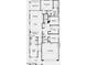 Detailed floor plan showcasing a spacious layout with a primary suite, bedrooms, great room, and kitchen at 17612 W Georgia Ave, Litchfield Park, AZ 85340