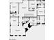 Second floor floorplan with four bedrooms, including a primary suite with a large walk-in closet at 17827 W Medlock Dr, Litchfield Park, AZ 85340