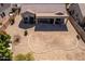 The backyard features a covered patio, perfect for outdoor dining and relaxation at 2612 W Summerside Rd, Phoenix, AZ 85041
