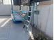 Unique backyard features with custom built swing bed and ladder at 5537 E Drummer Ave, Mesa, AZ 85206