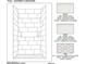 Owner's shower design featuring white subway tile, a built-in niche, and hexagon mosaic tile floor at 6108 E Shasta Daisy Ln, Prescott Valley, AZ 86315