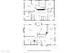 Detailed floor plan showcasing layout of the home's two stories, room dimensions, and overall flow at 630 S Boulder Ct, Gilbert, AZ 85296
