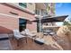 Private patio with outdoor seating perfect for entertaining and relaxation at 6803 E Main St # 1106, Scottsdale, AZ 85251