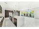 Spacious kitchen with a large island, stainless appliances, and an open view to the backyard at 7330 E Vista Bonita Dr, Scottsdale, AZ 85255