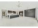 Spacious, open floorplan with a gourmet kitchen, modern lighting, and stylish decor at 7330 E Vista Bonita Dr, Scottsdale, AZ 85255