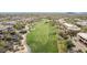 Aerial view of pristine golf course in Desert Highlands community at 10260 E White Feather Ln # 1022, Scottsdale, AZ 85262