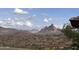 Stunning mountain view with diverse terrain under a partly cloudy sky at 16336 E Ridgeline Dr, Fountain Hills, AZ 85268