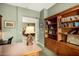 Office with built-in shelves and desk, offering plenty of storage and workspace at 1833 W Mead Pl, Chandler, AZ 85248