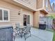 Townhouse backyard with patio furniture and grill at 18820 N 34Th Ln # 1, Phoenix, AZ 85027