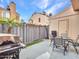 Townhouse backyard with patio furniture at 18820 N 34Th Ln # 1, Phoenix, AZ 85027