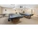 Community game room featuring billiards tables and overhead lighting at 201 S Greenfield Rd # 144, Mesa, AZ 85206