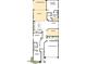Detailed floor plan showcasing the layout of this home including multiple bedrooms, bathrooms, and a two-car garage at 26079 S 228Th St, Queen Creek, AZ 85142