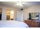 View of the primary bedroom with furniture and ensuite bath at 2738 E Libby St, Phoenix, AZ 85032
