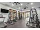 A fitness center with modern exercise equipment and large windows for ample natural light at 3330 S Gilbert Rd # 1003, Chandler, AZ 85286