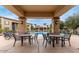 Resort-style pool area with comfortable seating and shaded lounge areas for relaxation at 3330 S Gilbert Rd # 1003, Chandler, AZ 85286