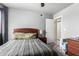 Bedroom featuring neutral decor, ceiling fan, and closet at 461 W Holmes Ave # 224, Mesa, AZ 85210