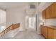 Hallway with wood cabinets at 3713 E Encinas Ave, Gilbert, AZ 85234