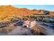 Exterior view of a home under construction with scenic mountain backdrop at 3835 W Fox Rd, Laveen, AZ 85339