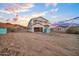 New construction home's exterior featuring the early construction phase at 3835 W Fox Rd, Laveen, AZ 85339