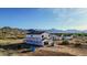 Multiple homes under construction with mountain views at 3835 W Fox Rd, Laveen, AZ 85339