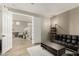 Living Room with modern furnishings and open access to a living room with couches and stairs at 10653 E Lindner Cir, Mesa, AZ 85209