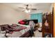 Bedroom featuring a ceiling fan, and a window allowing natural light at 1143 E 7Th St, Mesa, AZ 85203