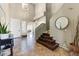 Welcoming two story foyer with views of an archway, a staircase and a tiled floor at 15138 W Campbell Ave, Goodyear, AZ 85395