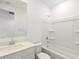 Bathroom showcasing a tub, toilet, and vanity at 17433 W Eva St, Waddell, AZ 85355
