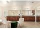Lavish primary bathroom offers dual vanities, a separate shower, and a soaking tub at 3683 E Nolan Dr, Chandler, AZ 85249