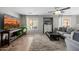 Living room featuring modern furnishings, and tile floors at 565 E Rosebud Dr, San Tan Valley, AZ 85143