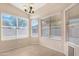 Breakfast nook with natural light, tile floors, and backyard views at 15437 S 23Rd Pl, Phoenix, AZ 85048