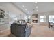 Inviting living room boasts a fireplace, recessed lighting, and a cozy atmosphere at 15834 W Avalon Dr, Goodyear, AZ 85395