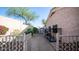Enclosed backyard featuring a dog run and a shed, all surrounded by a privacy wall at 1620 W Nighthawk Way, Phoenix, AZ 85045