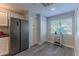 Bright kitchen featuring stainless appliances, and a window with a view at 16801 N 94Th St # 1010, Scottsdale, AZ 85260