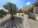 Beautiful desert landscaping with covered patio at 172 S Agua Fria Ln, Casa Grande, AZ 85194